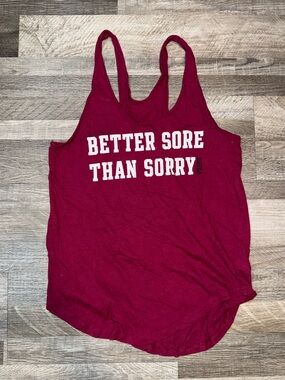 VS PINK Maroon Tank Top